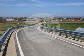 Село Маноле - пътен надлез - официална церемония