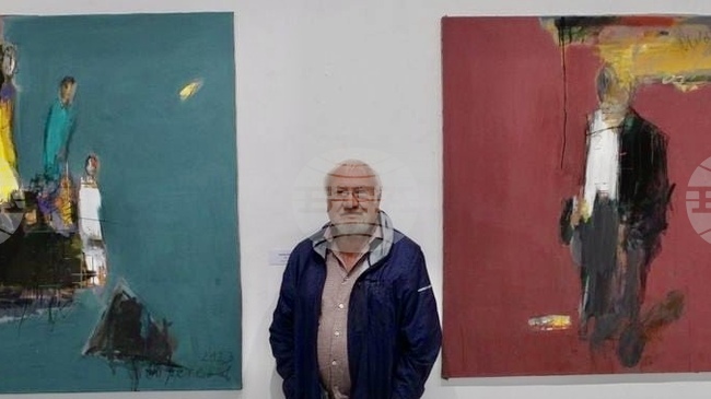 Иван Обретенов показва 18 платна, рисувани специално за арт галерията Vejdi