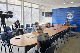 Национален пресклуб БТА Видин - Районна избирателна комисия - пресконференция