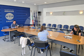 Национален пресклуб БТА Видин - Районна избирателна комисия - пресконференция