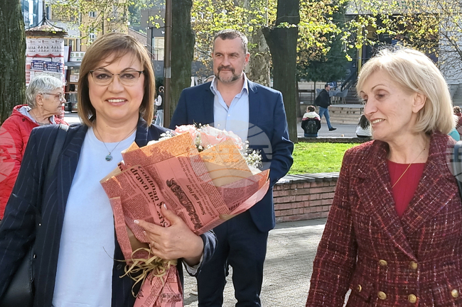 Хасково - Корнелия Нинова - кампания