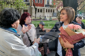 Хасково - Корнелия Нинова - кампания