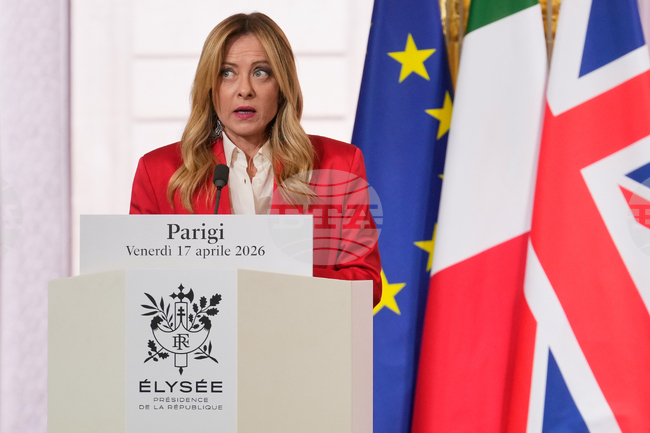 Отварянето на Ормузкия проток е от съществено значение за решаването на конфликта в Близкия изток, заяви Мелони