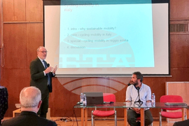 Конференция - „Велосипедна мобилност в Италия и в Реджо Емилия“