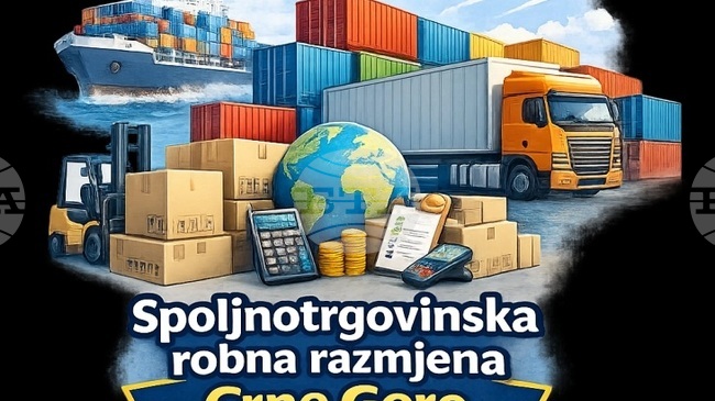МИНА: Външнотърговският стокооборот на Черна гора през миналата година достигна 5,03 милиарда евро