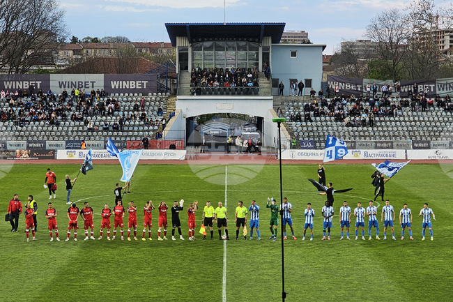 Футболен клуб Дунав е подал официална жалба срещу съдийството в двубоя с Марек