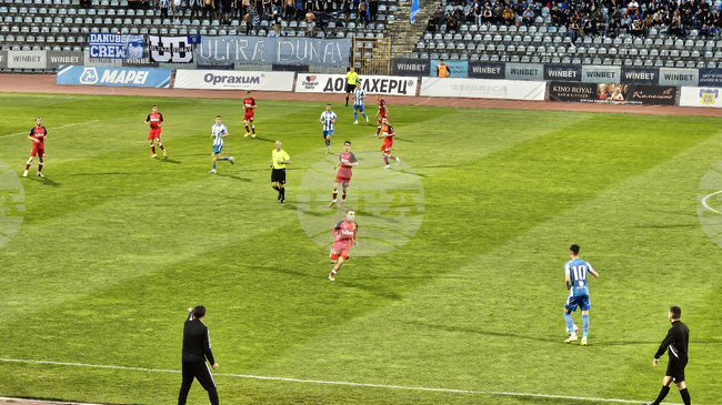 От Дунав недоумяват как Съдийската комисия признава, че нападателят им не е бил за червен картон, а е наказан за следващия мач