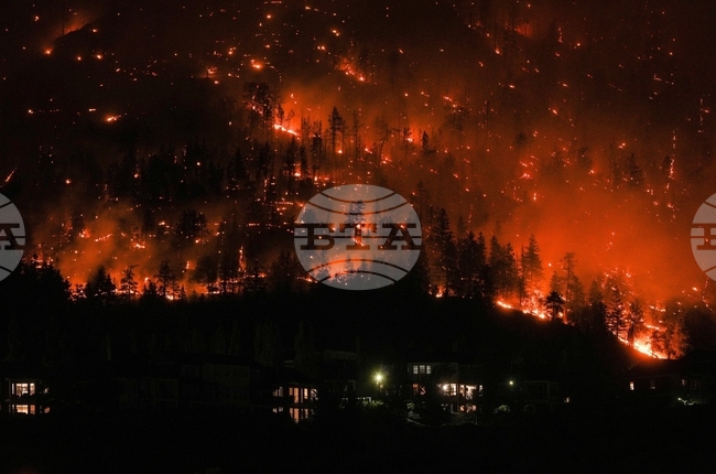 Climate Night Wildfires
