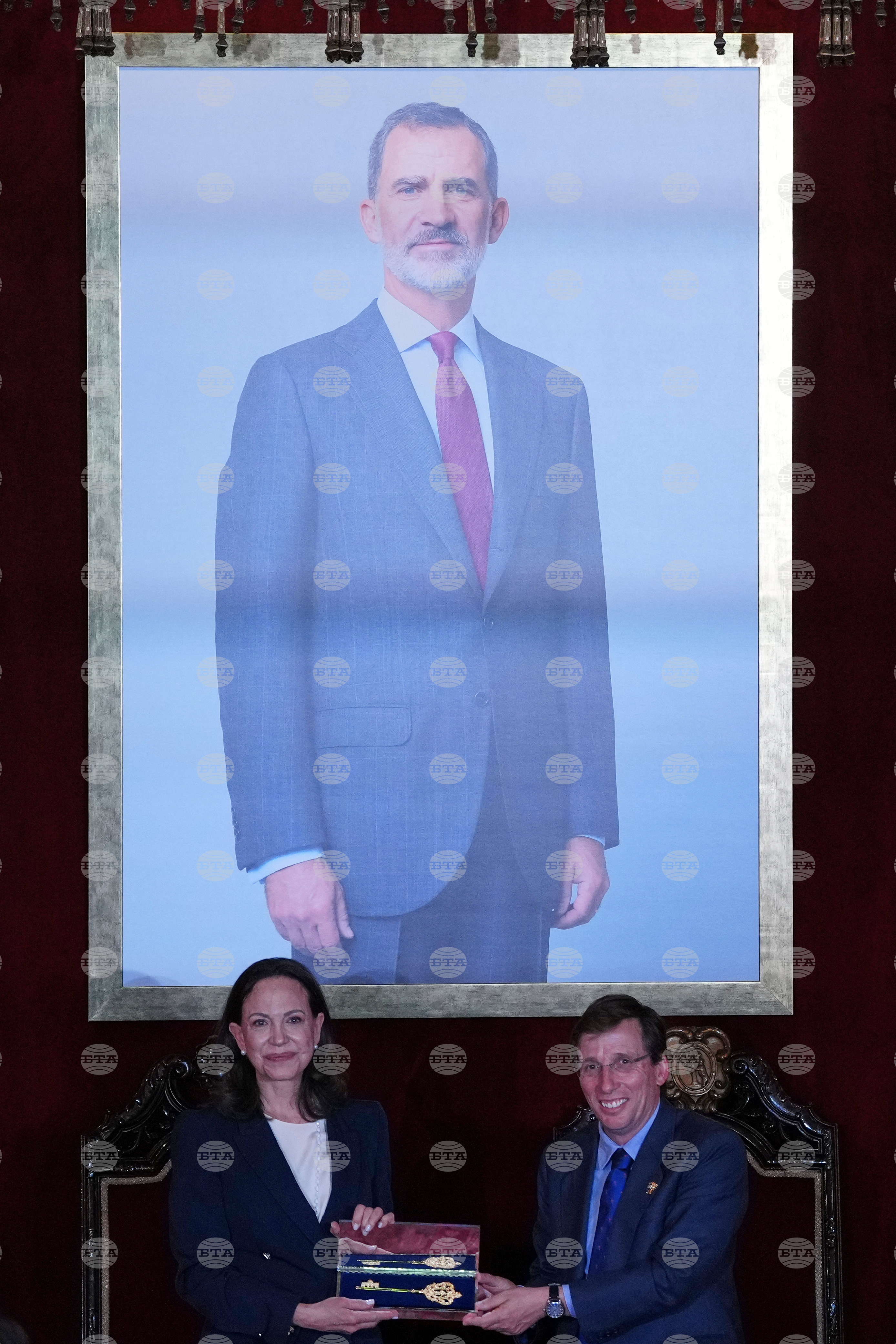 Spain Venezuela Machado