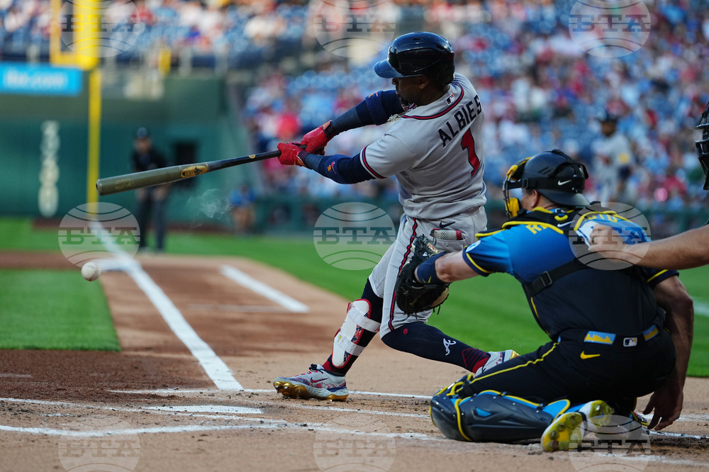 Braves Phillies Baseball