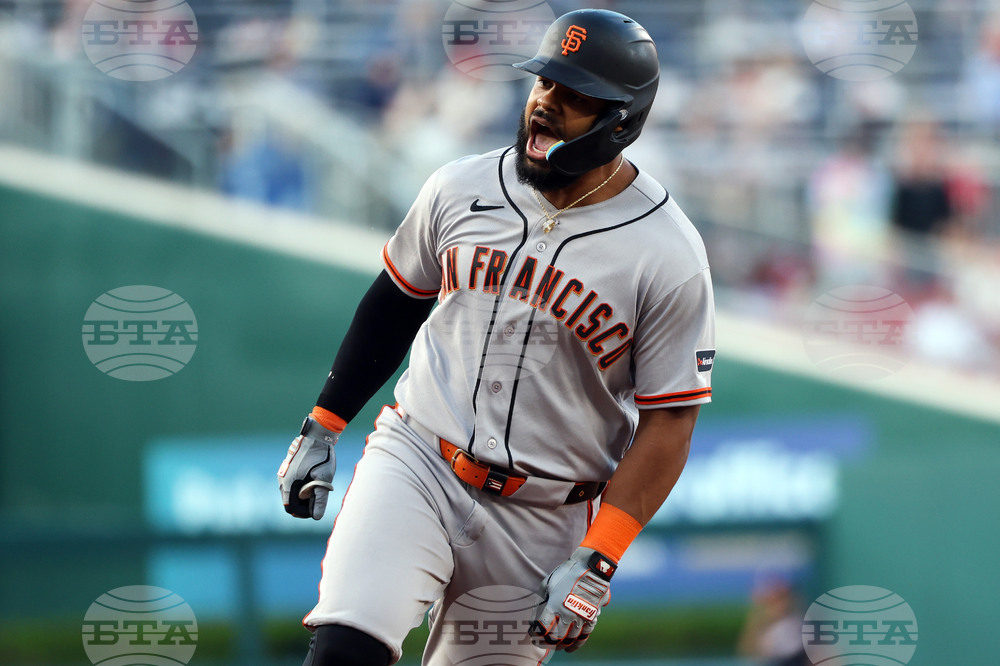 Giants Nationals Baseball