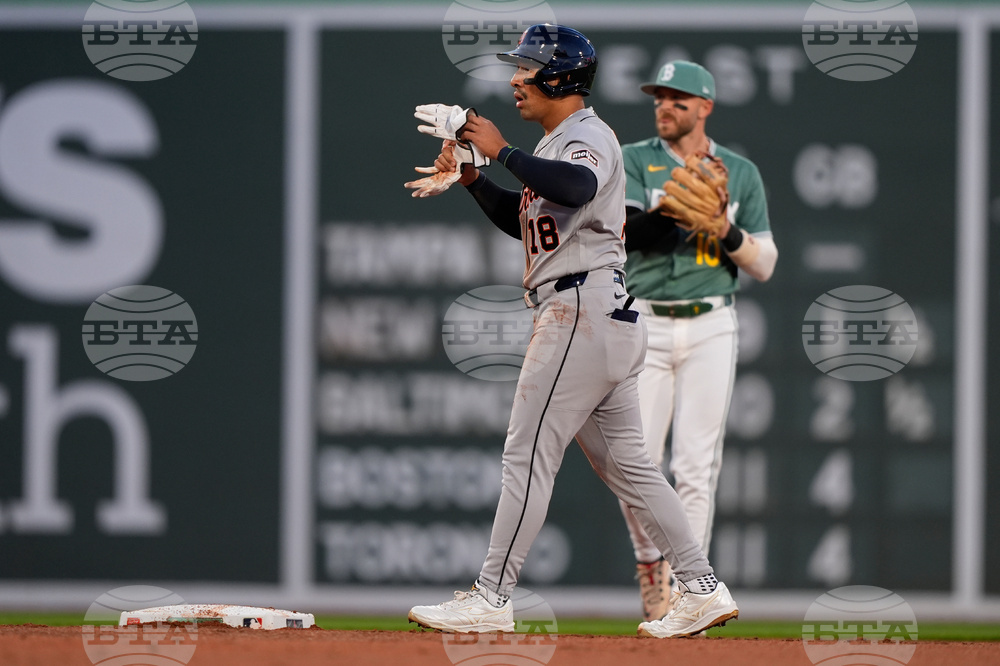 Tigers Red Sox Baseball
