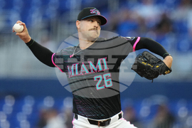 Brewers Marlins Baseball