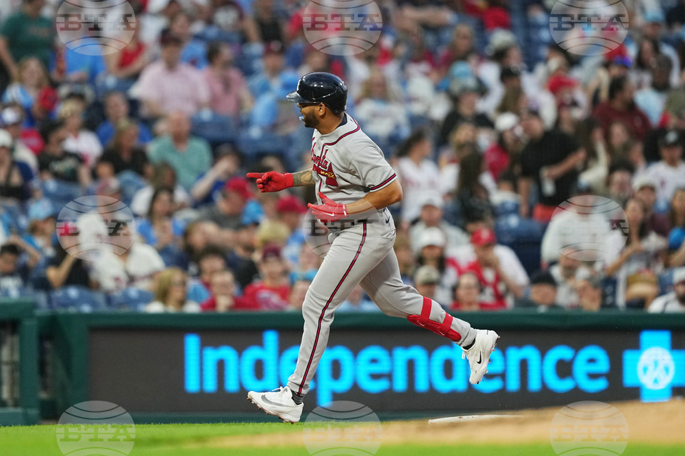 Braves Phillies Baseball