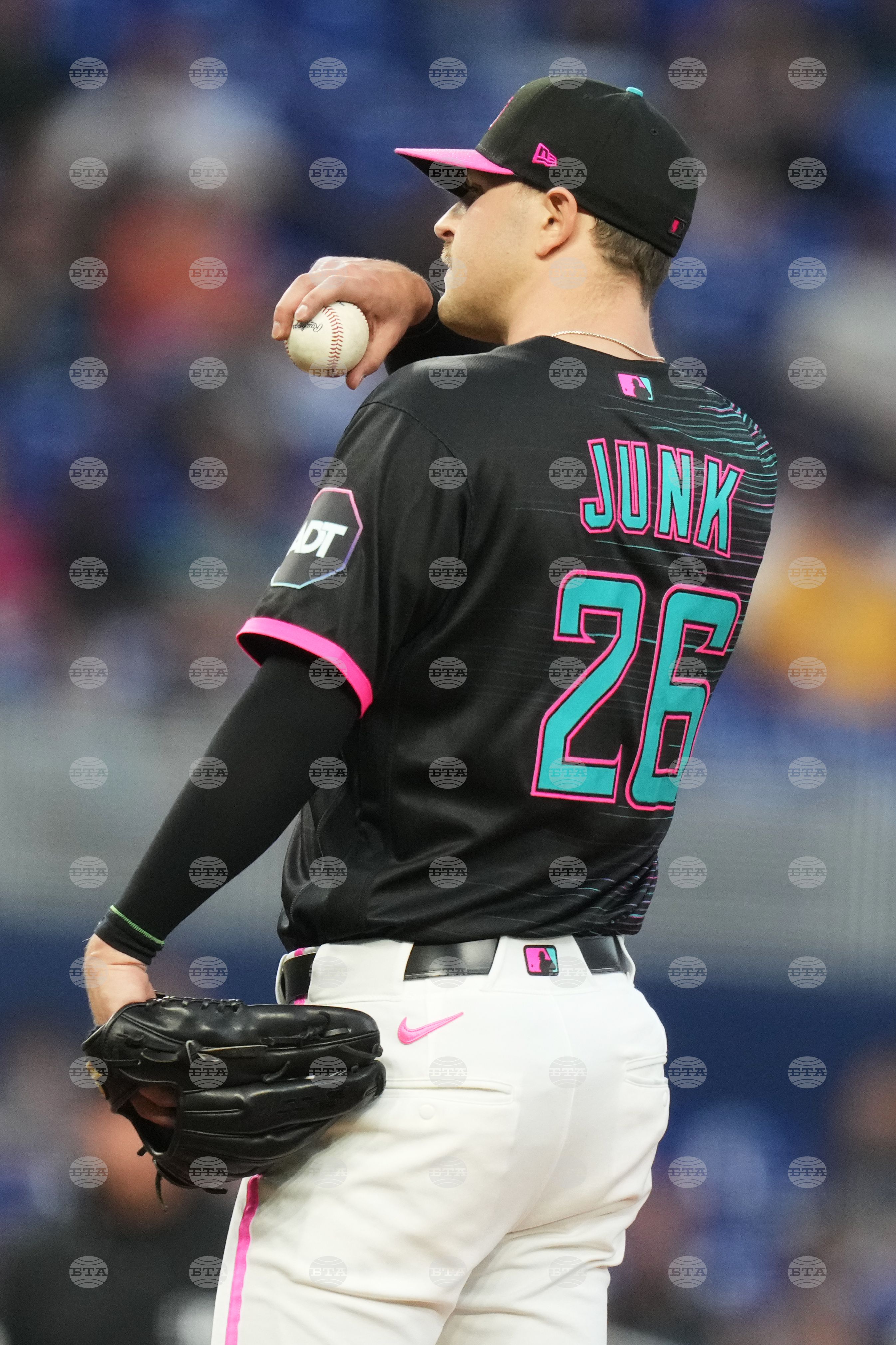 Brewers Marlins Baseball