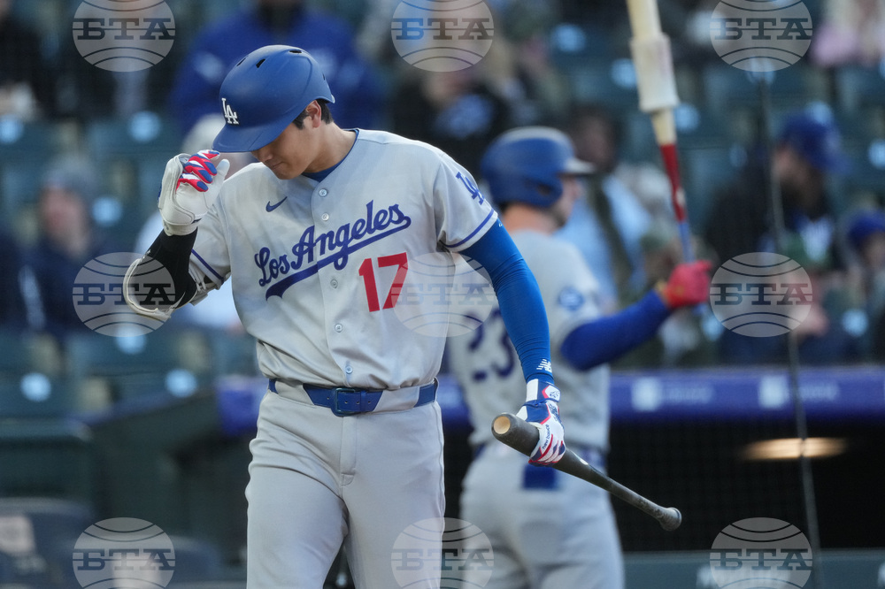Dodgers Rockies Baseball