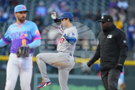 Dodgers Rockies Baseball