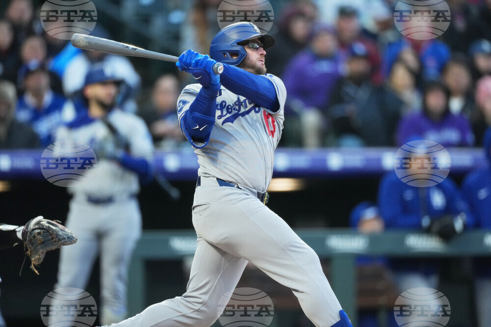 Dodgers Rockies Baseball