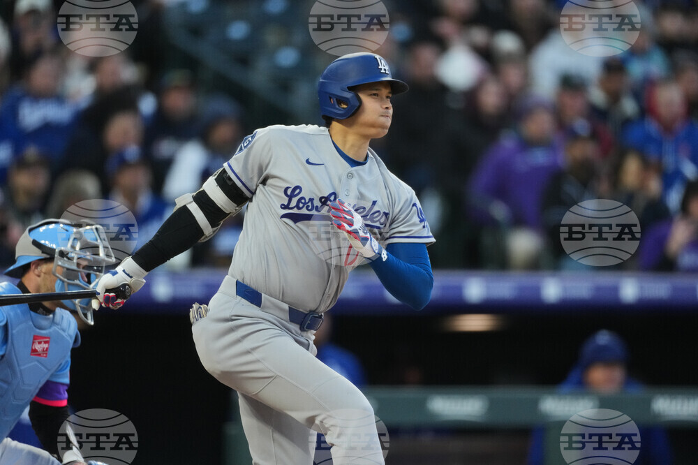 Dodgers Rockies Baseball