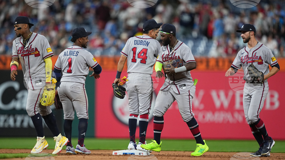 Braves Phillies Baseball