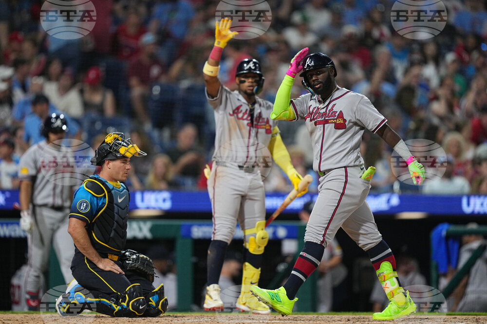 Braves Phillies Baseball