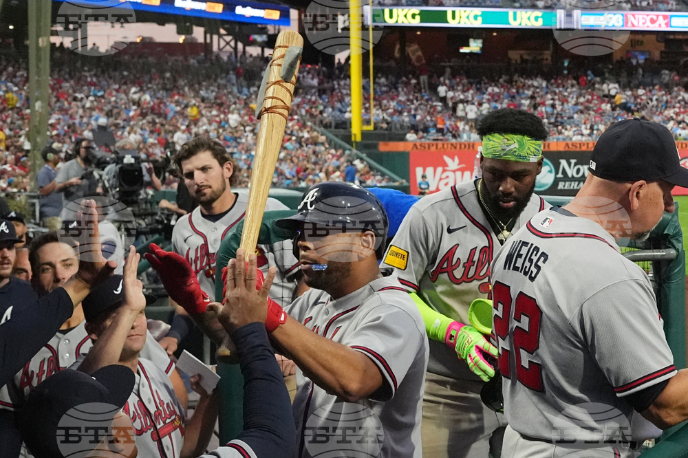 Braves Phillies Baseball