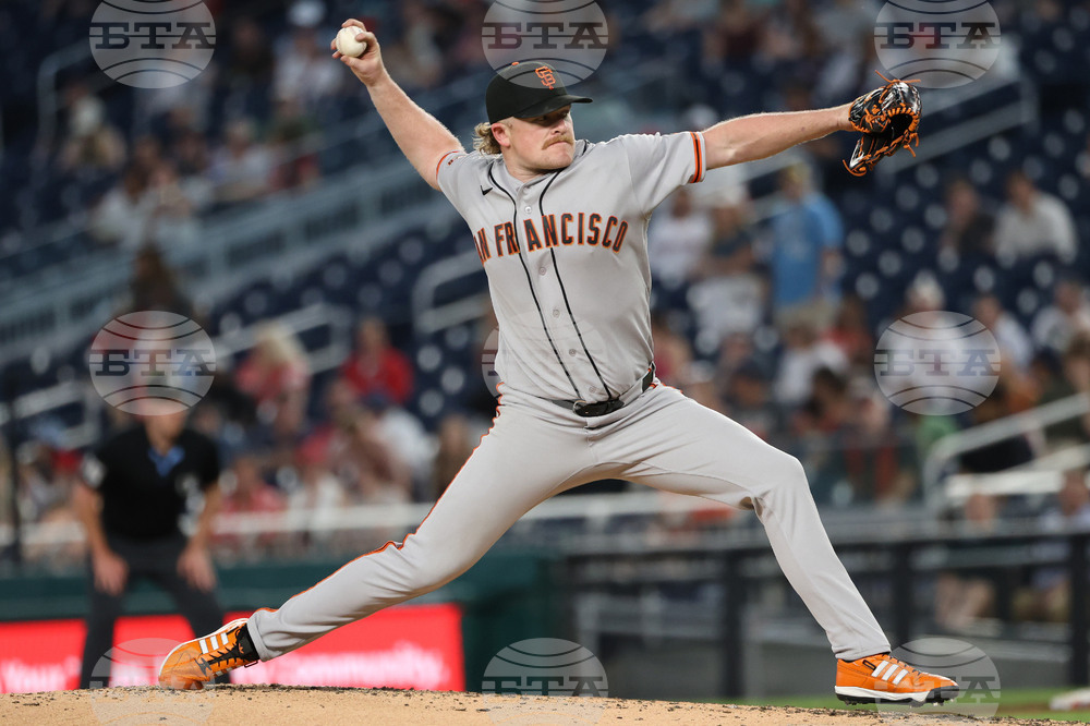 Giants Nationals Baseball