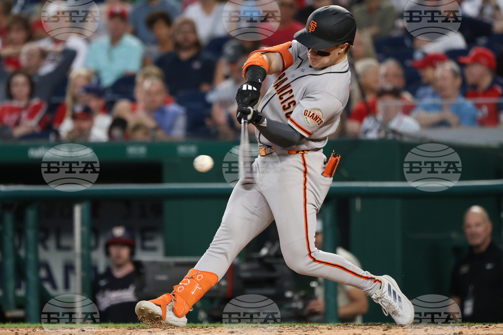 Giants Nationals Baseball