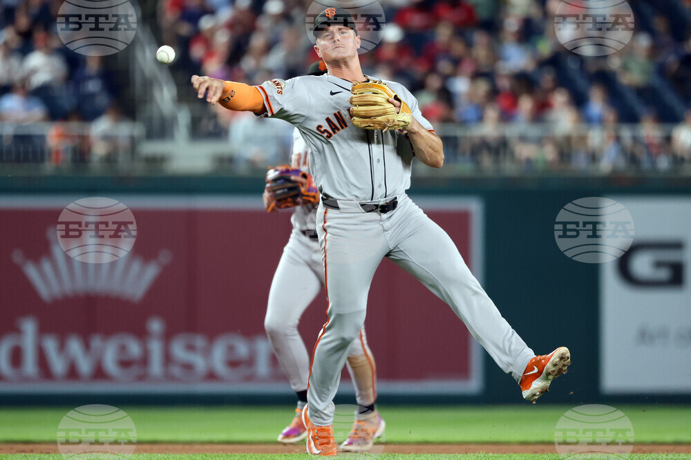 Giants Nationals Baseball