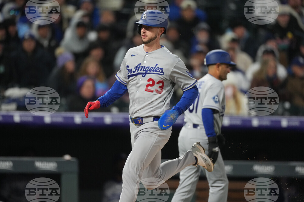 Dodgers Rockies Baseball