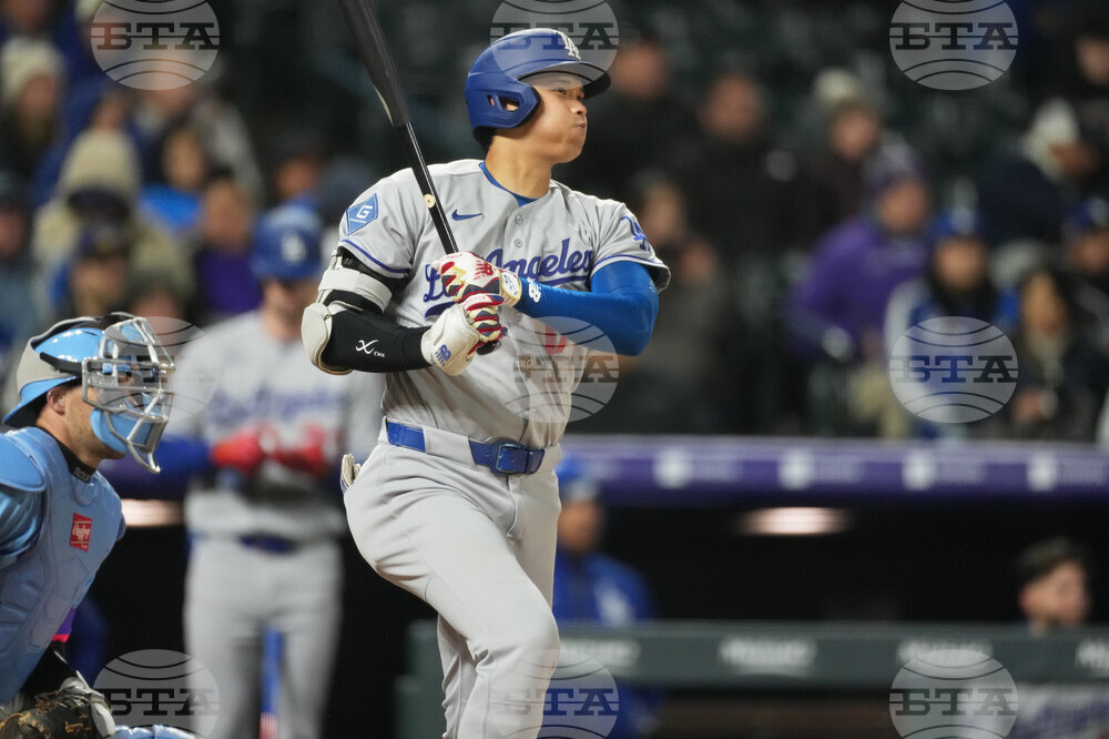 Dodgers Rockies Baseball