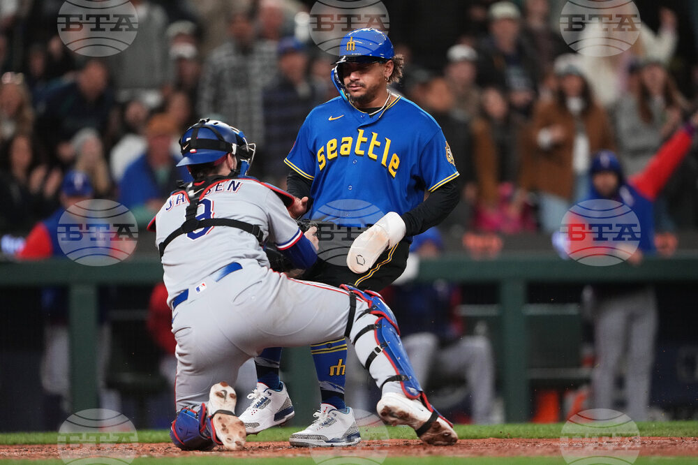 Rangers Mariners Baseball
