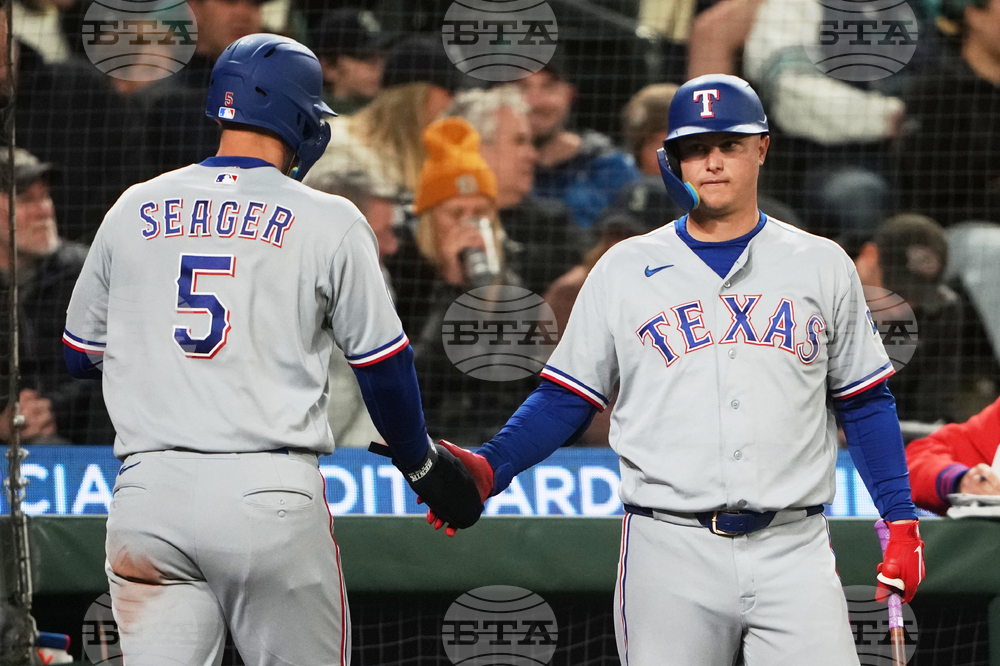 Rangers Mariners Baseball