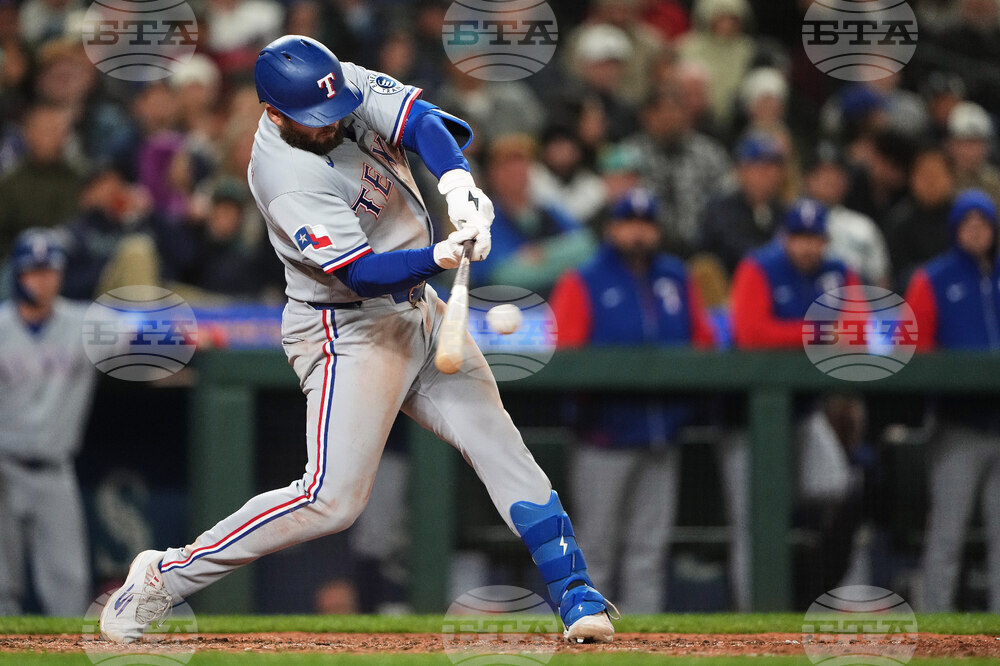 Rangers Mariners Baseball