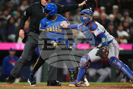 Rangers Mariners Baseball