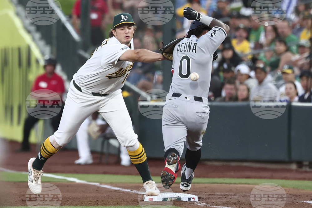 APTOPIX White Sox Athletics Baseball