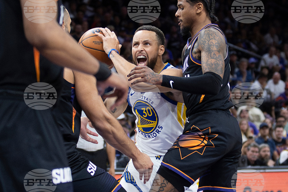 Warriors Suns Basketball