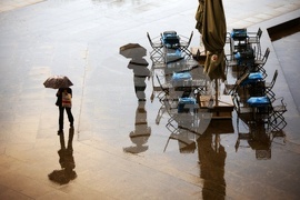 НДК - дъждовно време