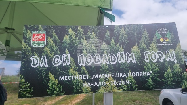 Жителите на Стара Загора се включиха отново в залесителна акция 