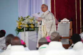 Cameroon Africa Pope