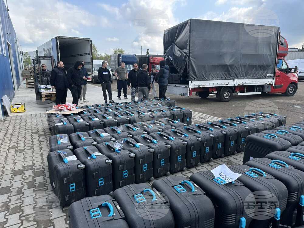 Общо 288 устройства за машинно гласуване са получени в Шумен