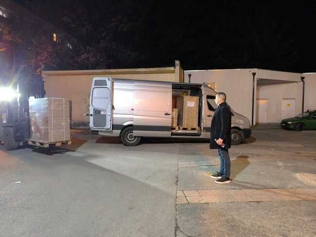 Нова партида от 150 000 бюлетини от печатницата на БНБ е доставена в Добрич късно снощи