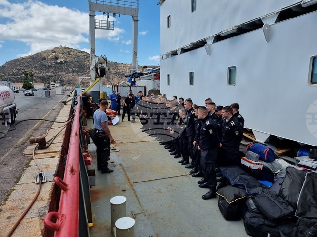 Day 113: Varna Naval Academy Cadets Begin Sailing Practice aboard RSV 421