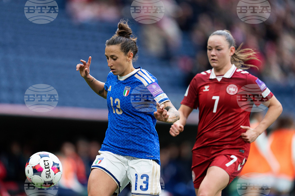 Denmark Italy Women's WCup Soccer