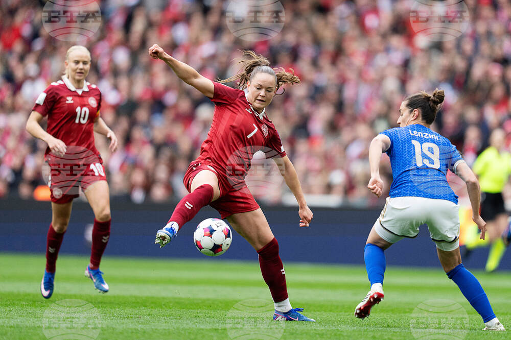 Denmark Italy Women's WCup Soccer