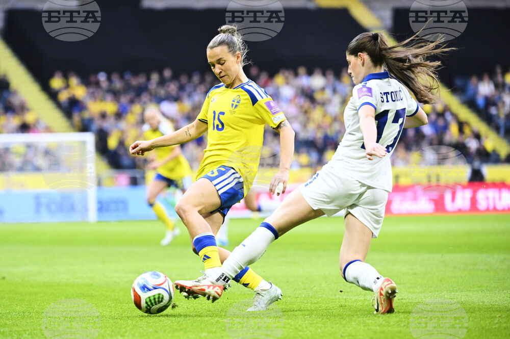 Sweden Serbia Women's WCup Soccer