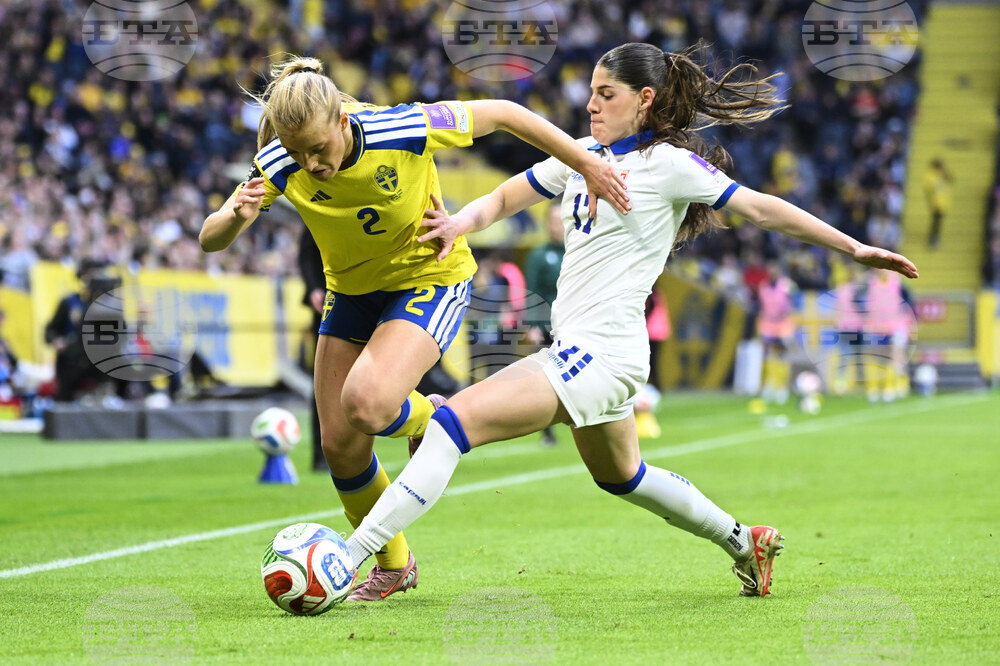 Sweden Serbia Women's WCup Soccer