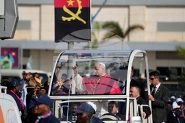 Angola Africa Pope