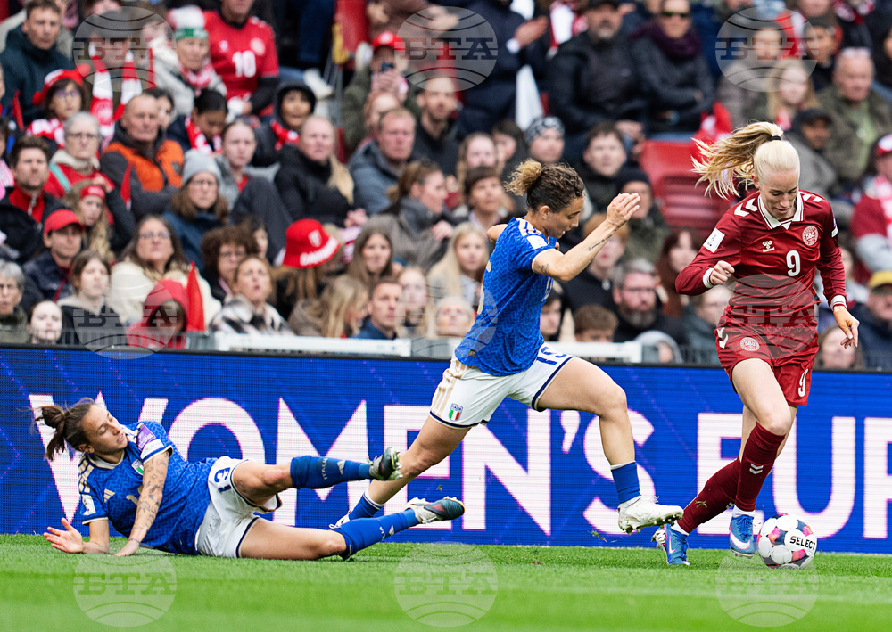 Denmark Italy Women's WCup Soccer