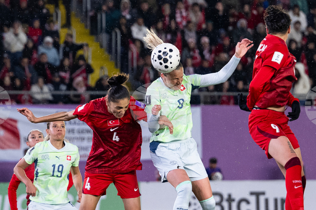 WCup Turkey Switzerland Women Soccer